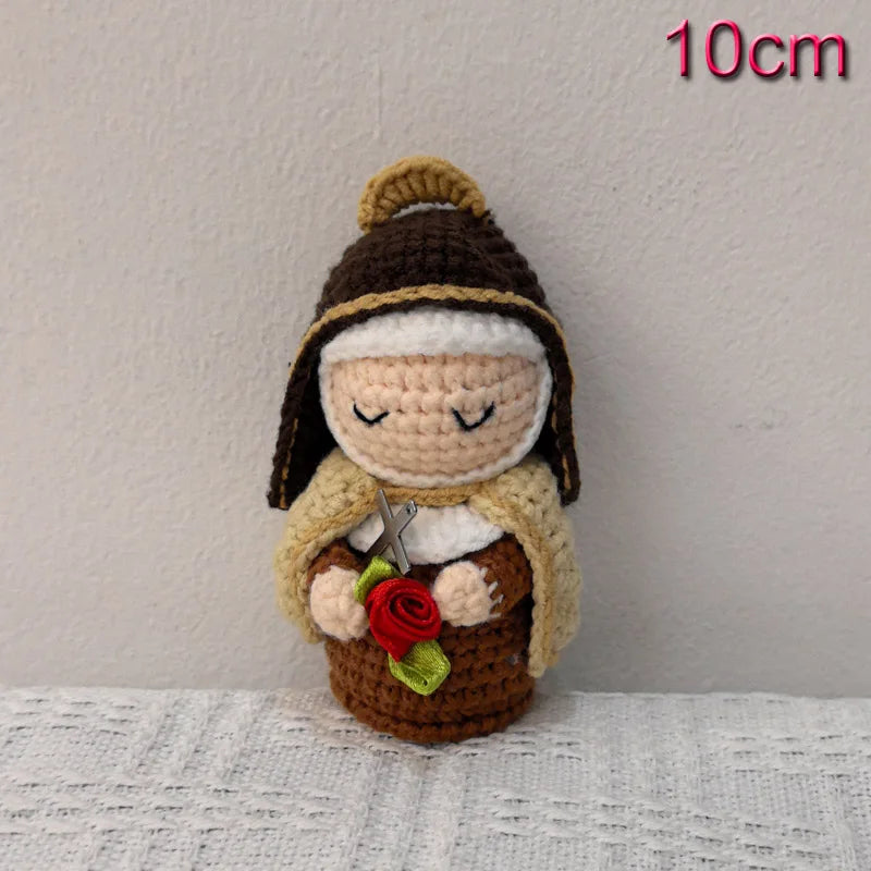 10cm Handmade Christening Baptism wedding engagement Communion birthday Bridal baby Rosaries Christmas Gift Home Decoration