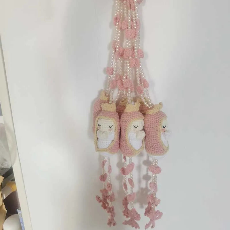 10cm Handmade Christening Baptism wedding engagement Communion birthday Bridal baby Rosaries Christmas Gift Home Decoration