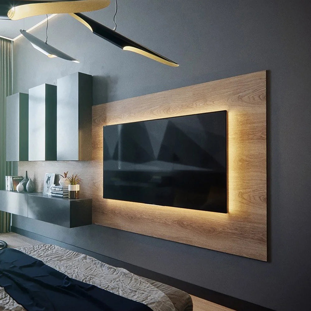 5M USB Led Strip Lights Aesthetic Room Decor Christmas Decoration Bedroom Closets Kitchen TV Ambient Ring Light Neon Wall Lamps