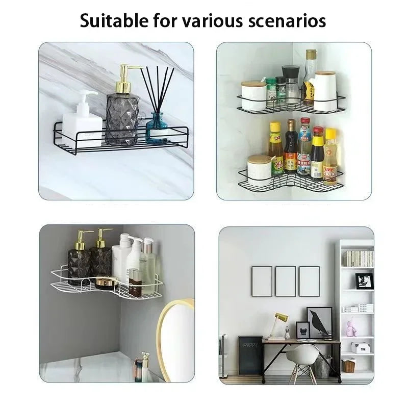 Bathroom Supplies Floating Wall Shelf Metal Organizer Cart Bathroom Shower Curtain Kitchen Storage Organizers Chest of Drawers